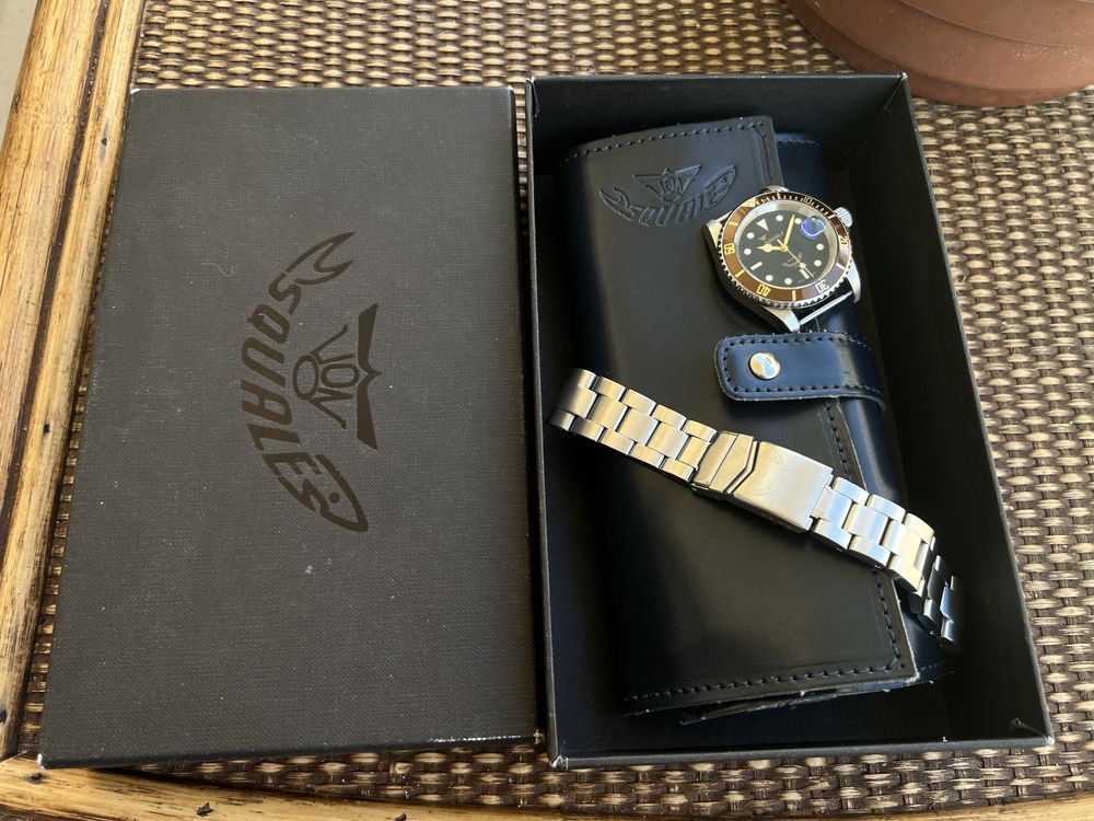Squale y1545 20 atmos Root Beer