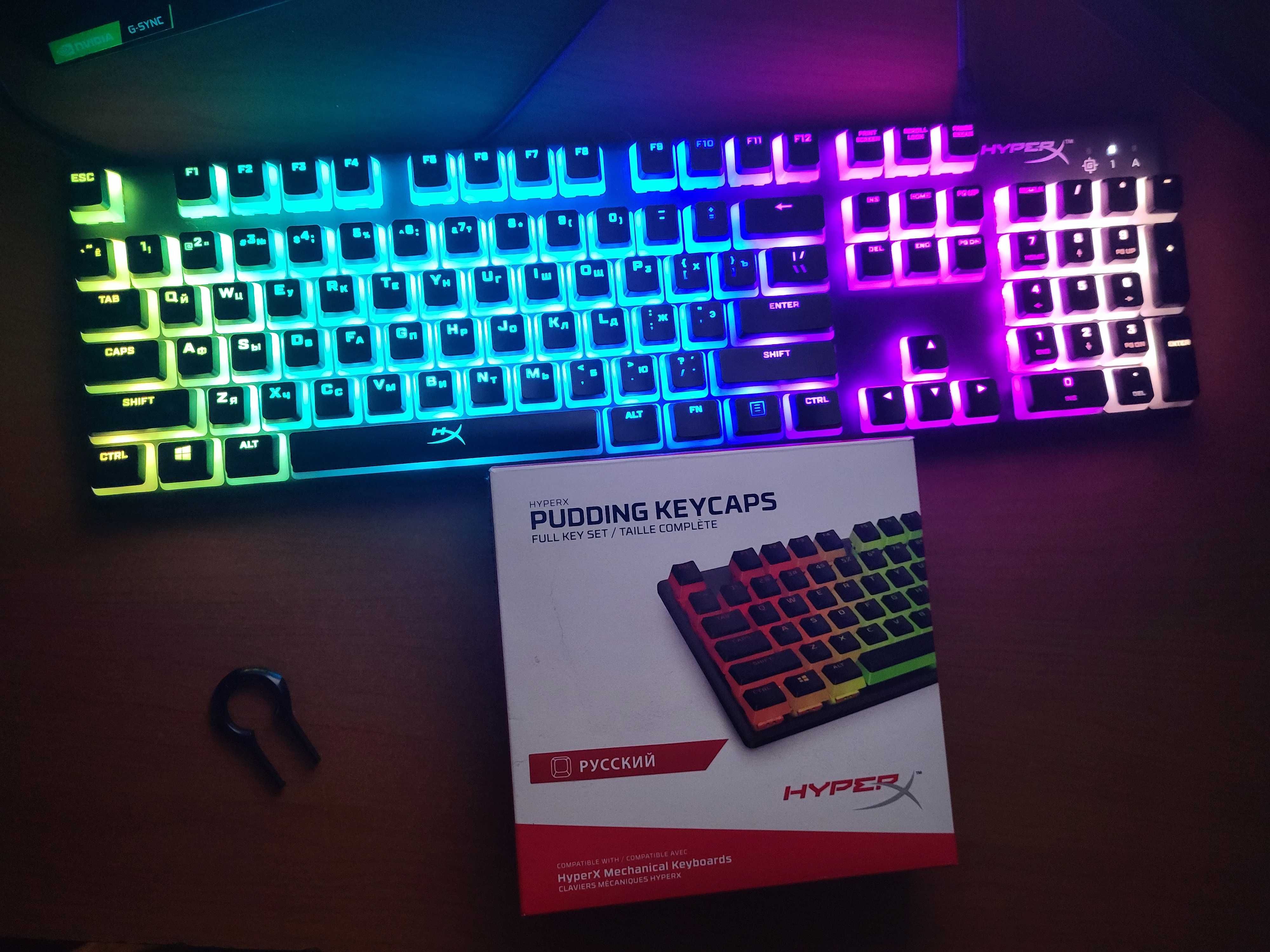 Клавіатура HyperX Alloy FPS RGB Kailh Silver Speed