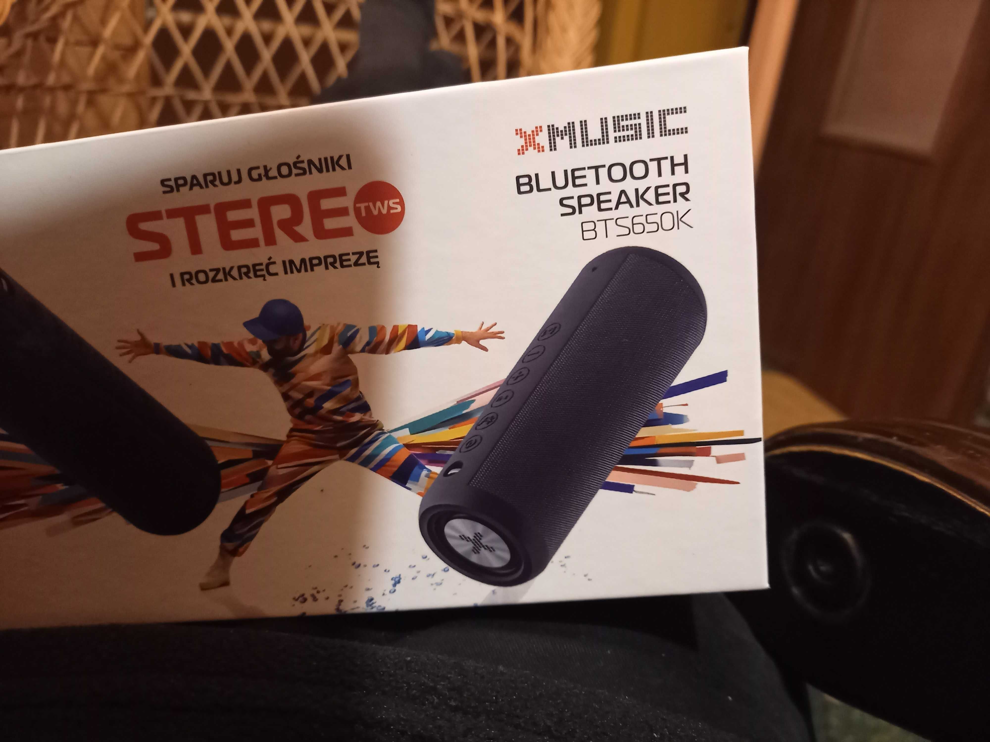głośnik bluetooth speaker BTS650 K