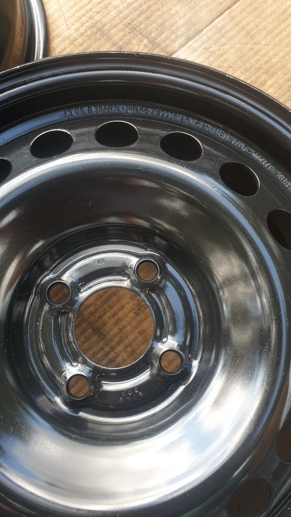 Felgi stalowe 15"4x100 6x15 ET 40 RENAULT CLIO IV DACIA