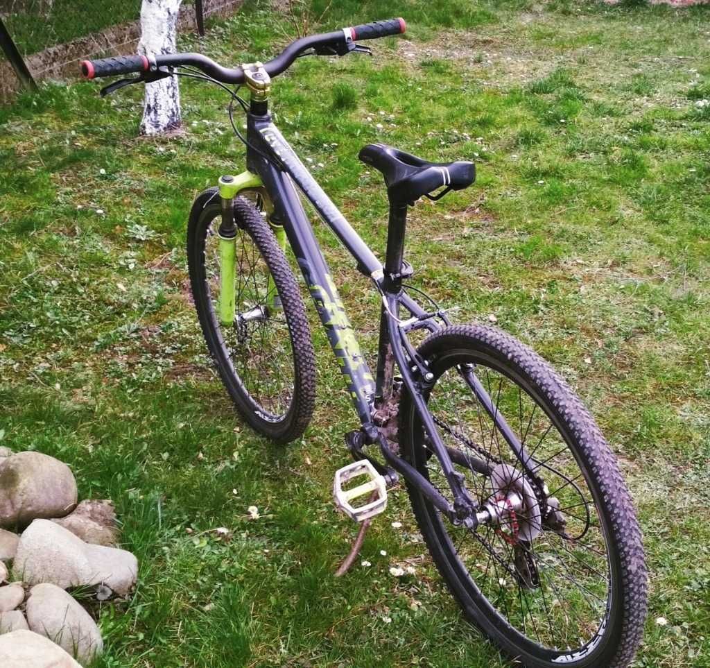 Giant rower górski 26" shimano rama 17 mtb zielony