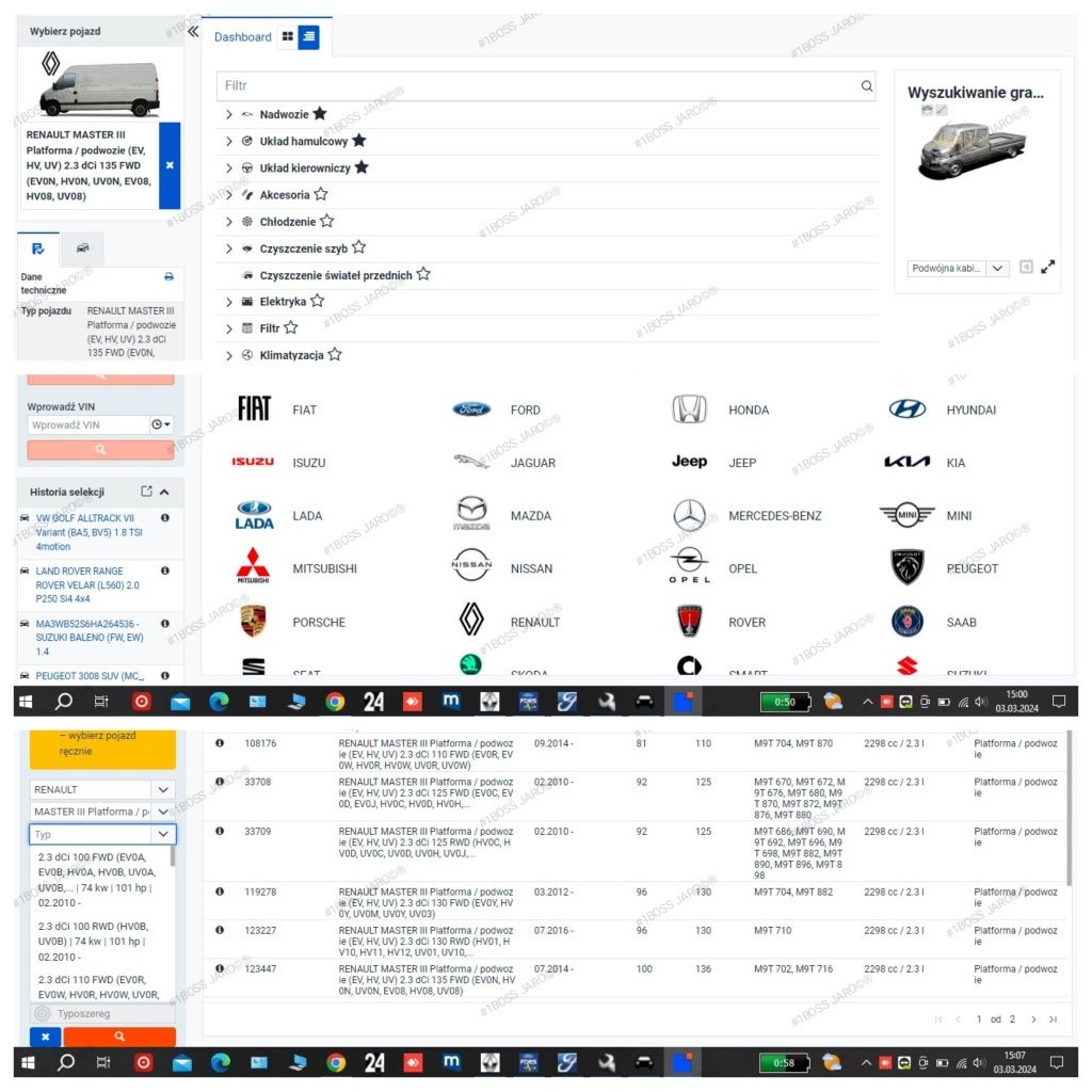 Dealer online Renault dialogys części procedury i.t d