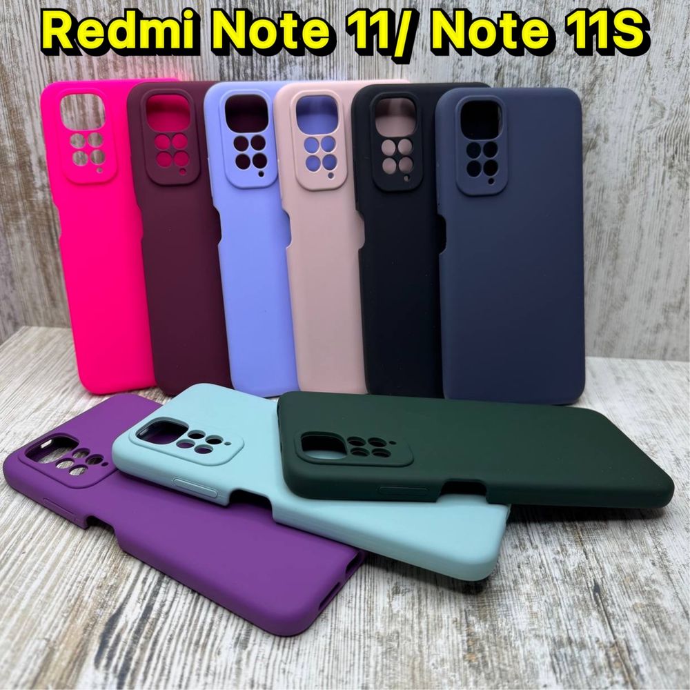 Чехол софттач Silicone Case на Xiaomi Redmi Note 11/ Note 11S