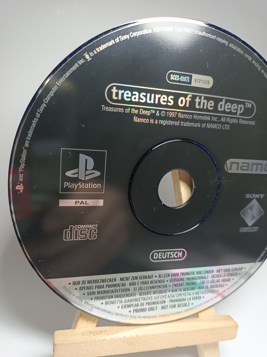 Treasures of the deep Wydanie Promo PS3 PS2 PS1 PlayStation 1