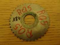 Frez piłkowy promieniowy hss 78 mm 1,95 mm 40 zębów R0,5 (187)