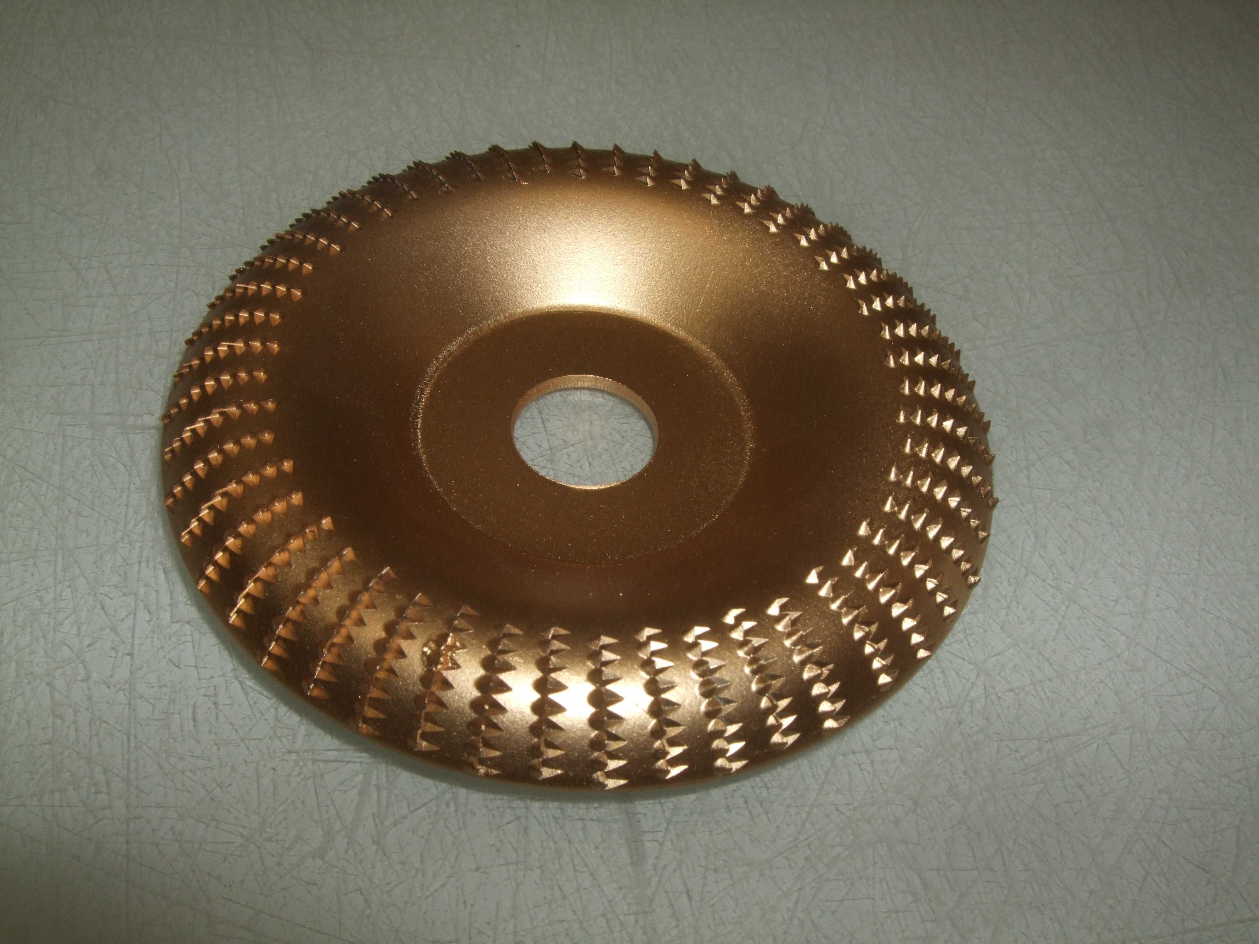 Tarnik TARCZA Do SZLIFOWANIA RZEŹBIENIA Drewna 125 x 22,23 mm. Wypukła