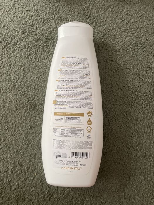Naturaverde Argan 750ml żel pod prysznic z olejkiem arganowym 2507