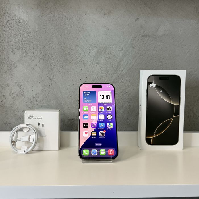 iPhone 16 Pro 128GB | Bateria 100% | Stan bardzo dobry | Gwarancja