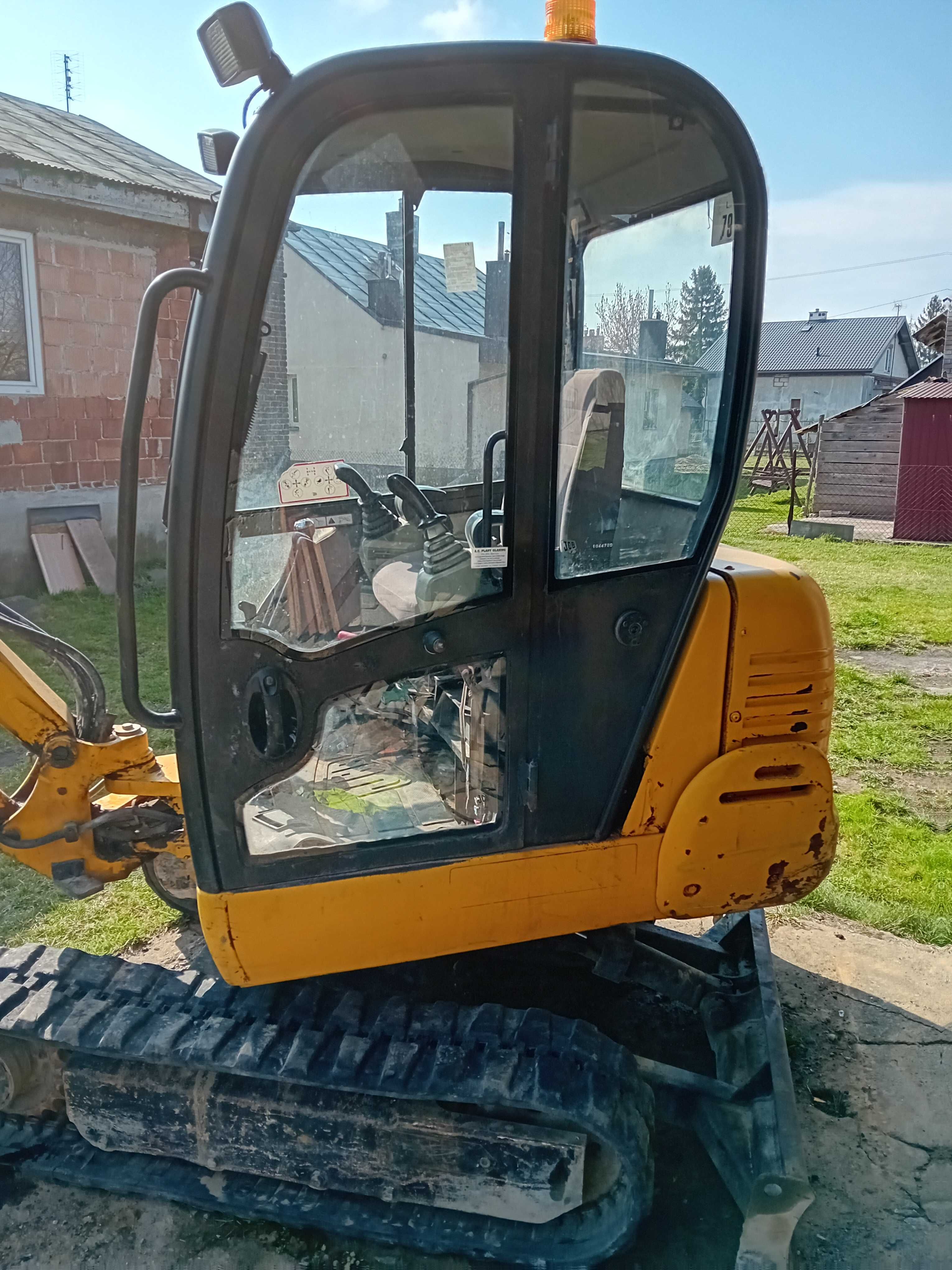 JBC/minikoparka gąsienicowa JCB 802 SUPER Cesja leasingu