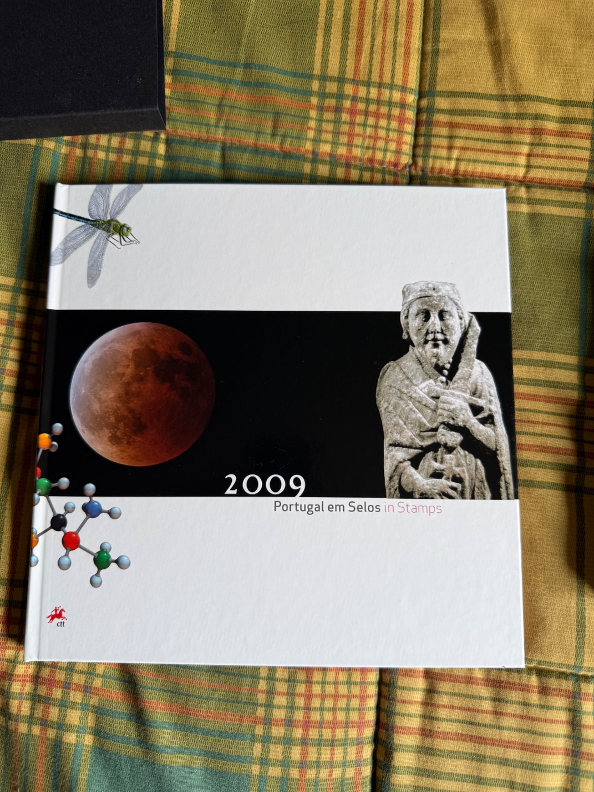 Livro ctt Portugal selos 2009