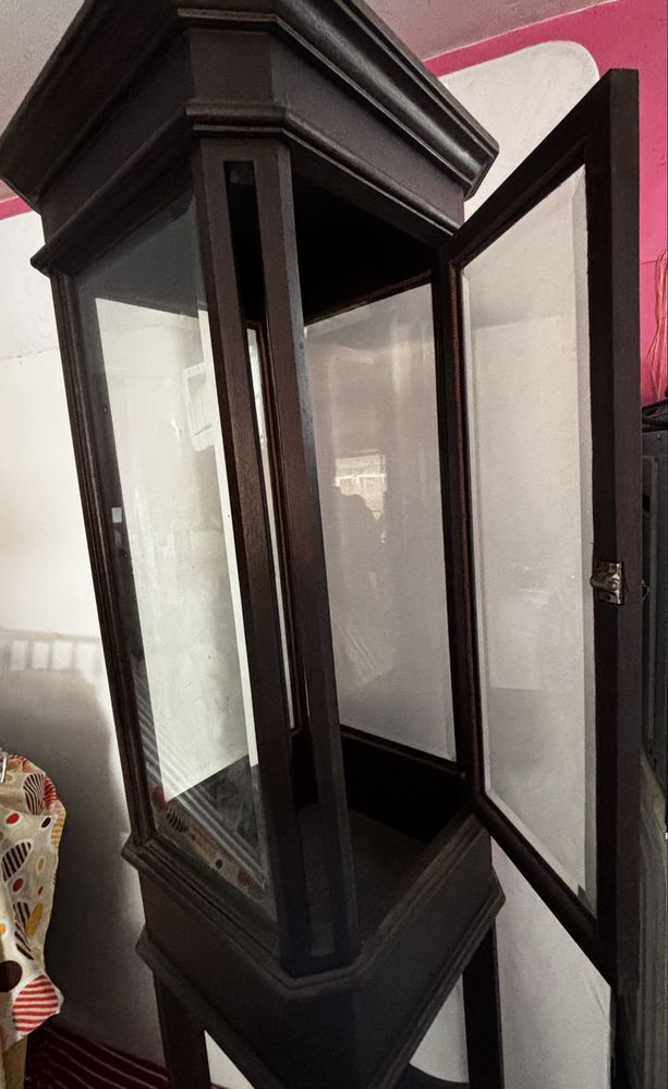 Vitrine antiga madeira