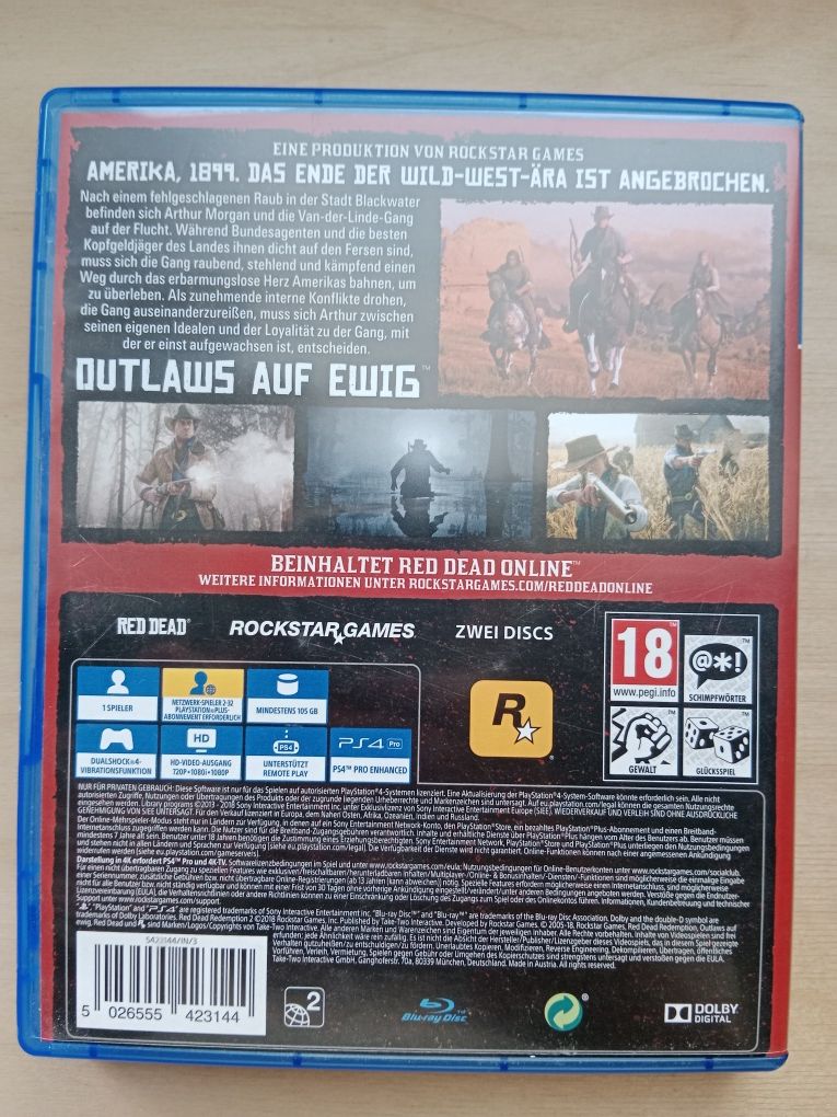 Red dead redemption 2 PS4