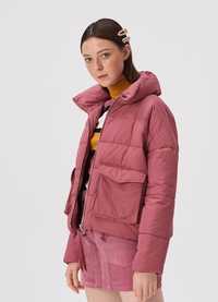 Куртка sinsay рожева реал фото