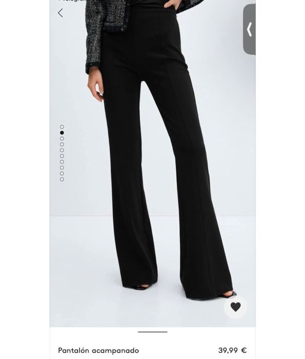 Брюки кльош Mango