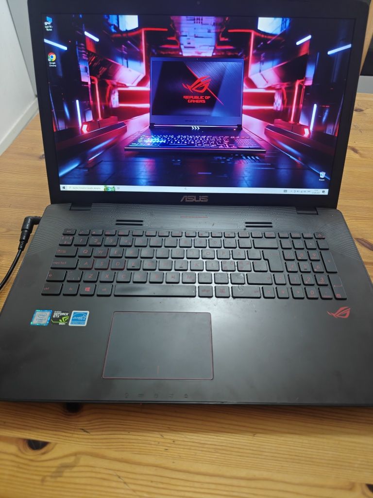 Asus Gl752v без зарядного