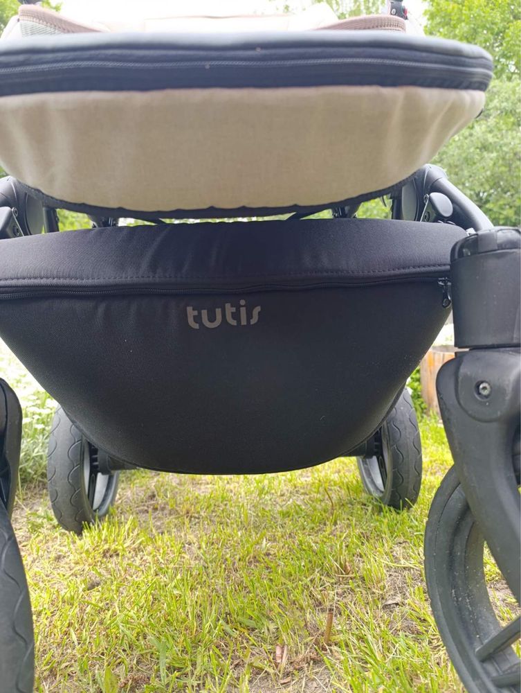 Коляска 2 в 1. Tutis Zille. В біло-бежевомуhe кольорі