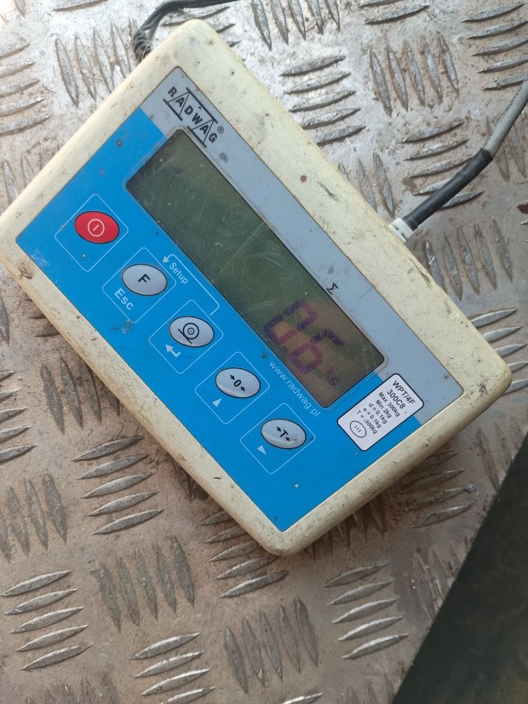 Waga paletowa platformowa 300kg 1.2x1.2m radwag