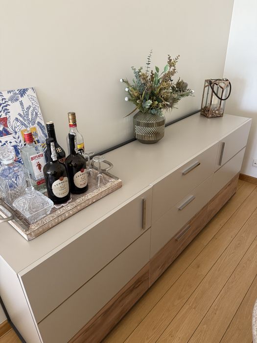 Conjunto movel de TV e Aparador sala