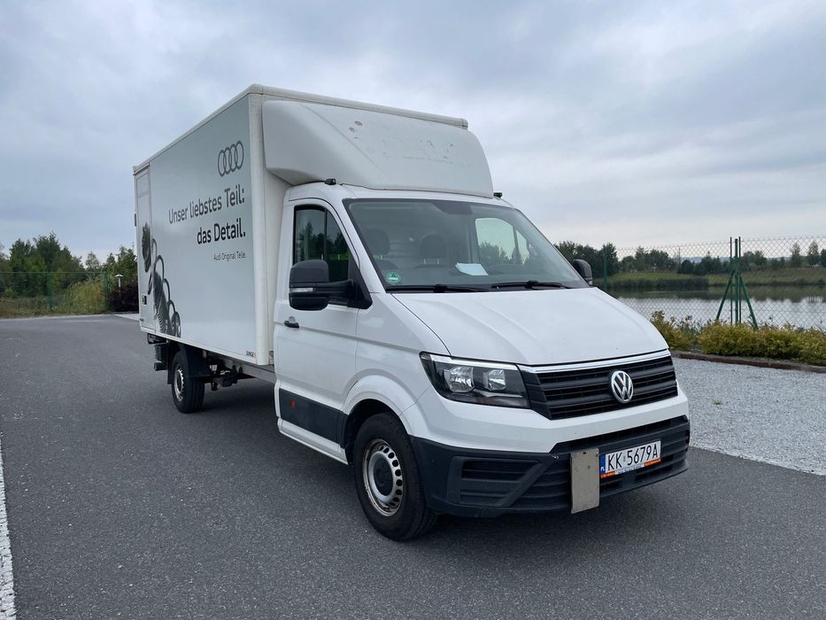 Volkswagen Crafter  Volkswagen crafter 2.0 biturbo 180km 2017 kontener z windą 80.000netto