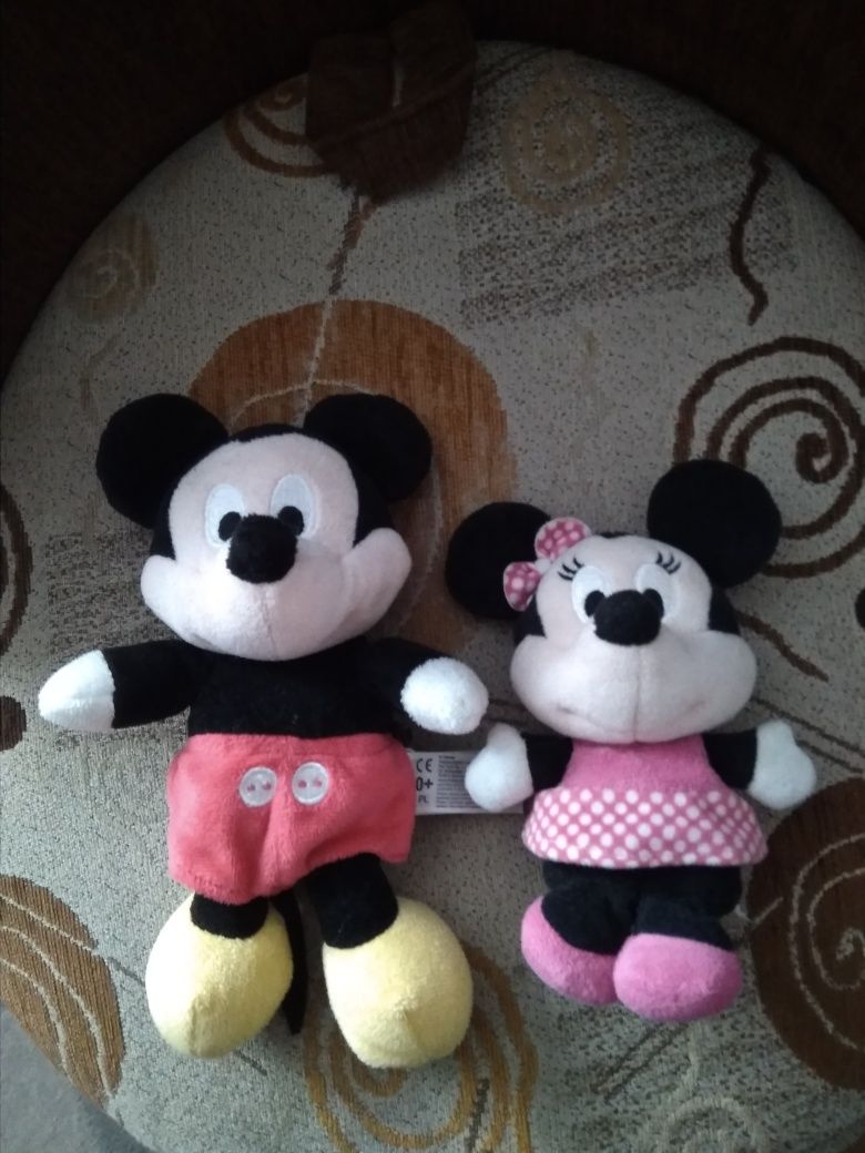Maskotki Miki i Minnie