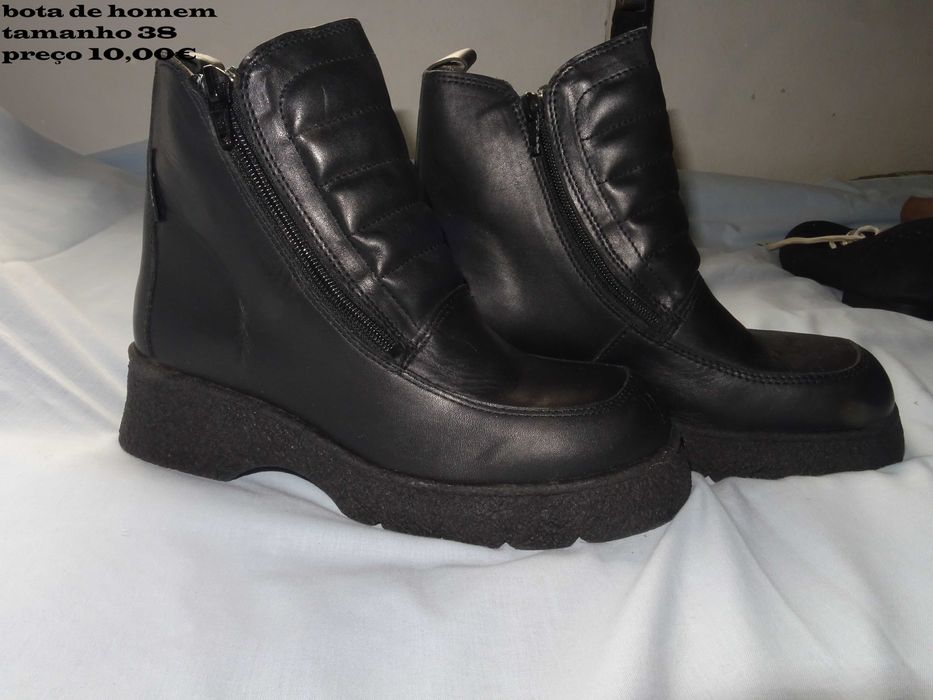Botas de senhora e sapatos de homem outono/inverno