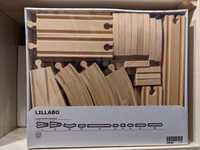 Деревянная Железная Дорога IKEA LILLABO 103.200.77 (50 рельс)