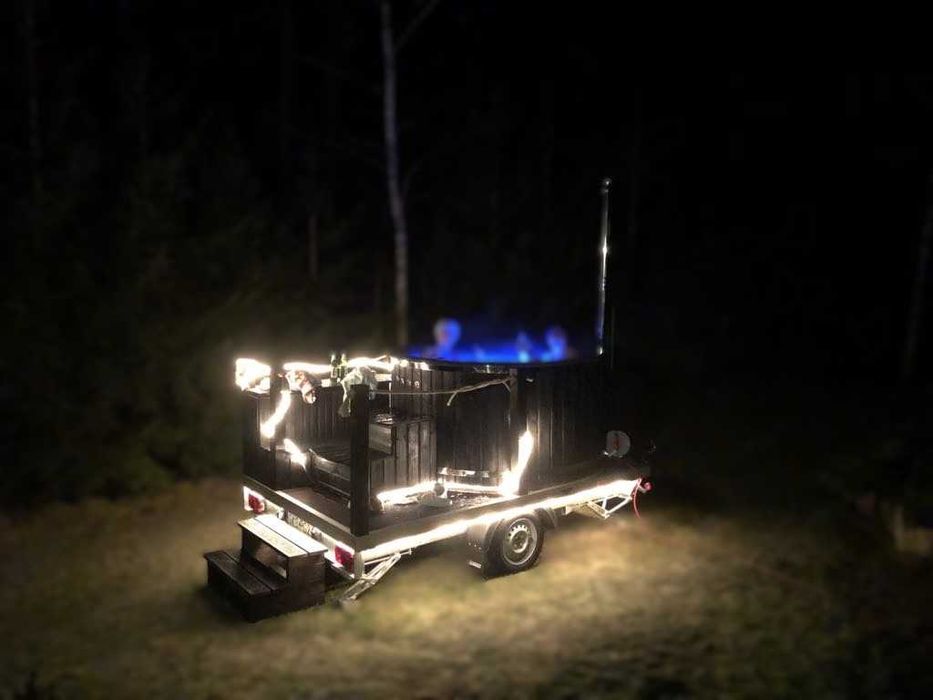 Jacuzzi, ruska bania, balia ogrodowa, sauna mobilna - wynajem