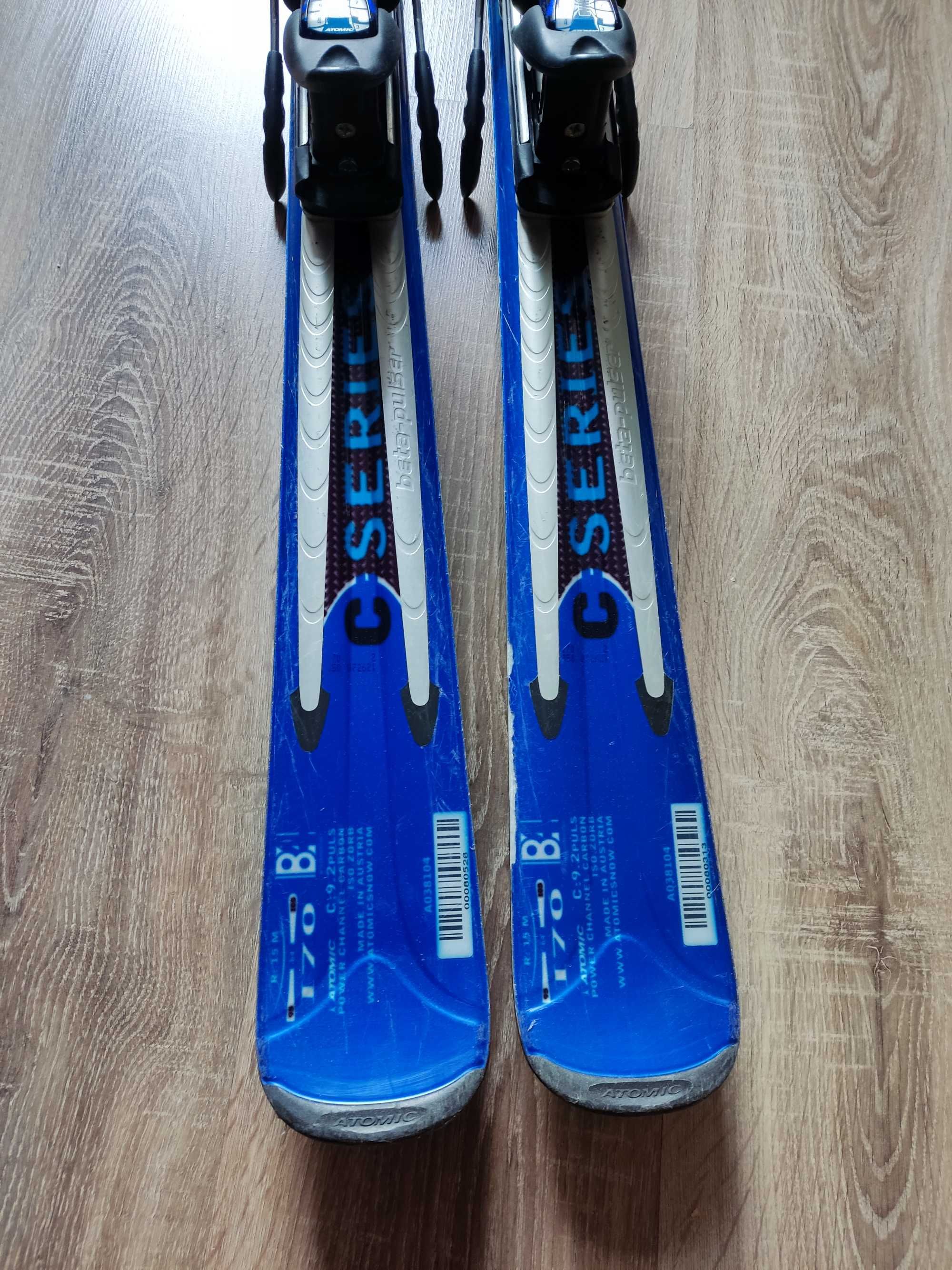 Narty zjazdowe carvingowe Atomic 170 cm C 9.2 puls