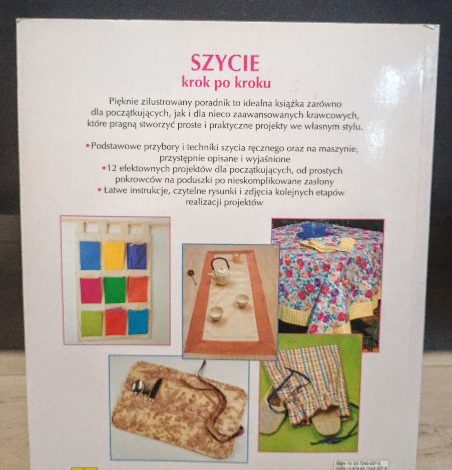 Chris Jefferys Szycie krok po kroku podręcznik książka Nowa