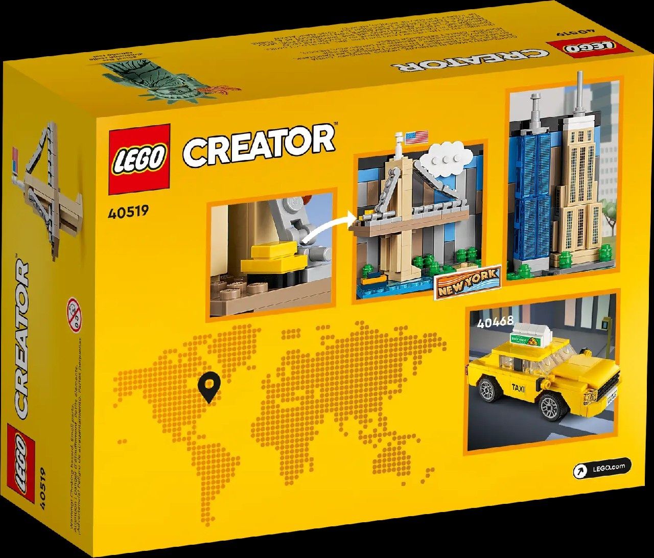 LEGO 40519 Pocztówka z Nowego Jorku NOWA