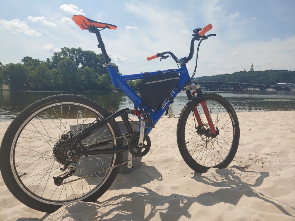 Електровелосипед двохпідвіс Scott Octane fx3