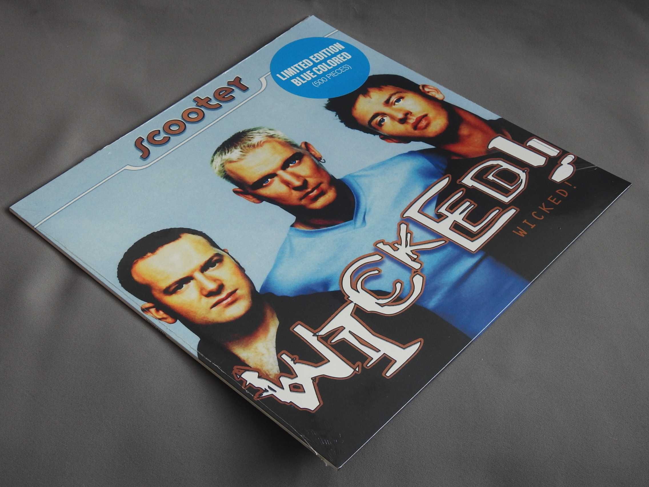 Scooter Wicked! LP пластинка 1996 / 2021 Germany в плёнке SEALED Blue