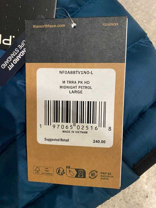 куртка,пуховик The North Face,TNF оригинал с бирками Л,  РАСПРОДАЖА
