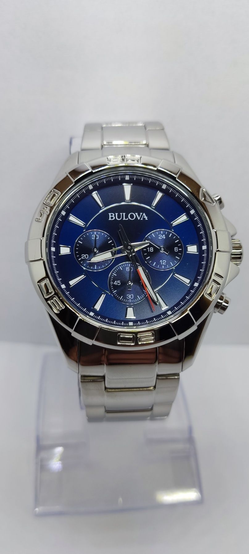 Przepiękny masywny Bulova Classic 96A215 Sport