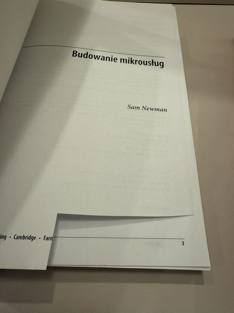 Budowanie mikrousług. Szybkie wprowadzenie