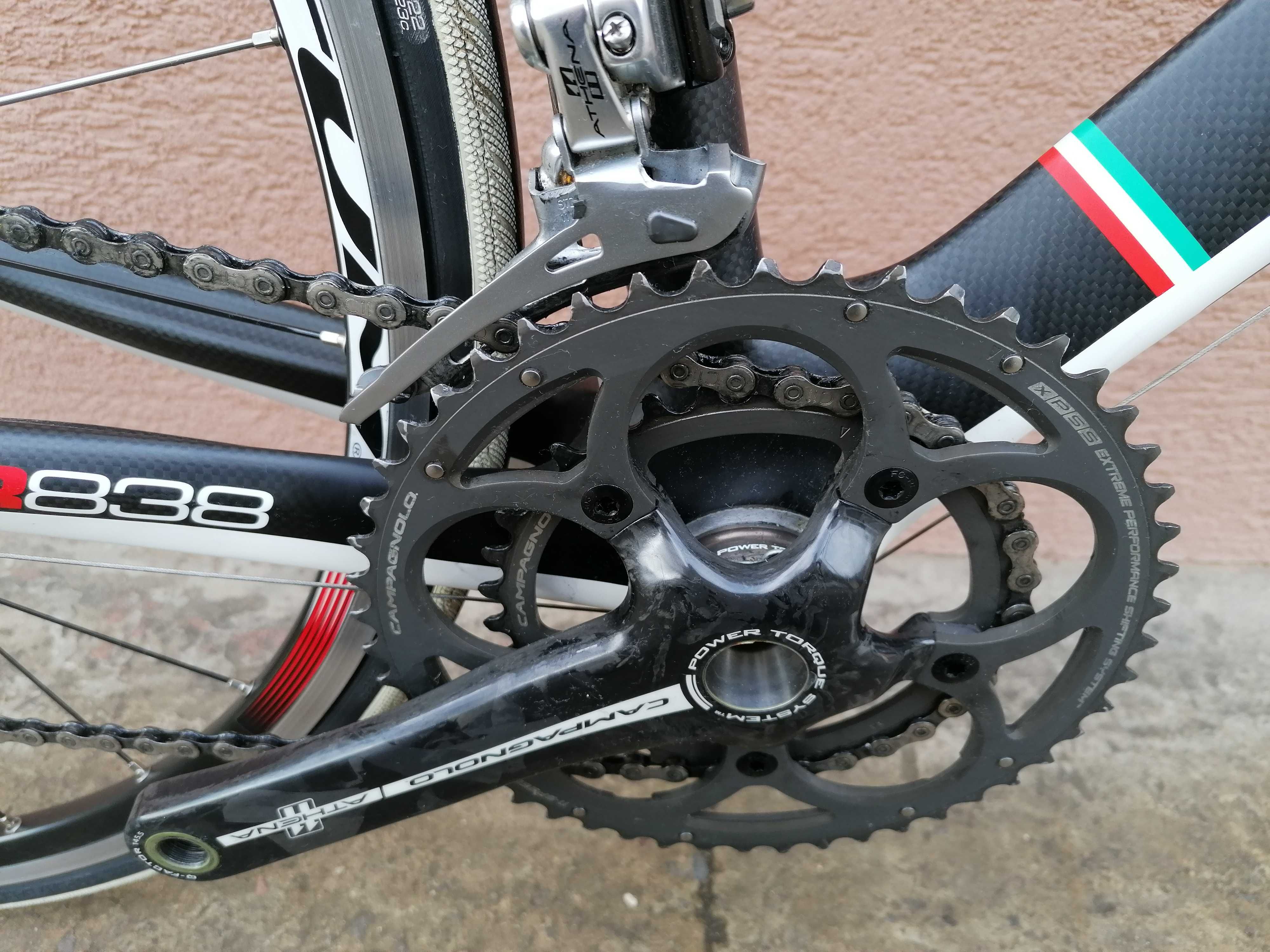 WYPRZEDAŻ - rower szosowy De Rosa, full carbon, Athena 11s