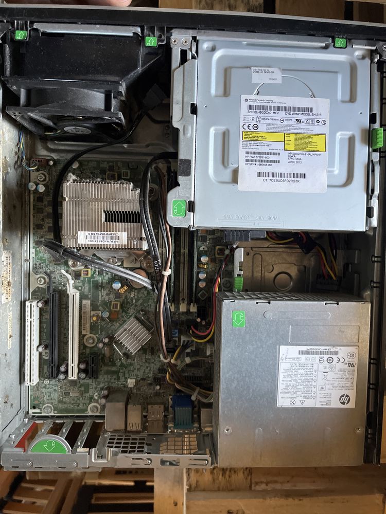 Komputer HP bez dysku na i5 biurowy HP Compaq 8200