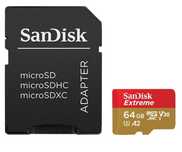 SanDisk Extreme Karta microSD 64 GB V30 160Mbs do telefonu drona
