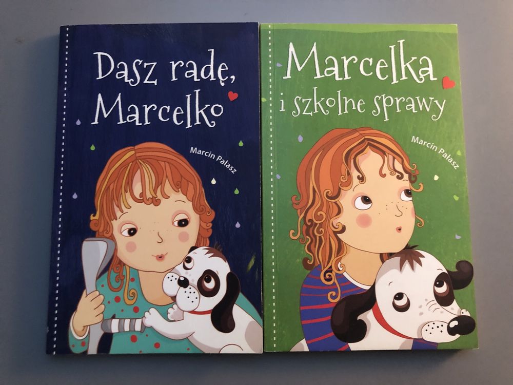 Książki dla dzieci - Dasz radę Marcelko i Marcelka i szkolne sprawy.