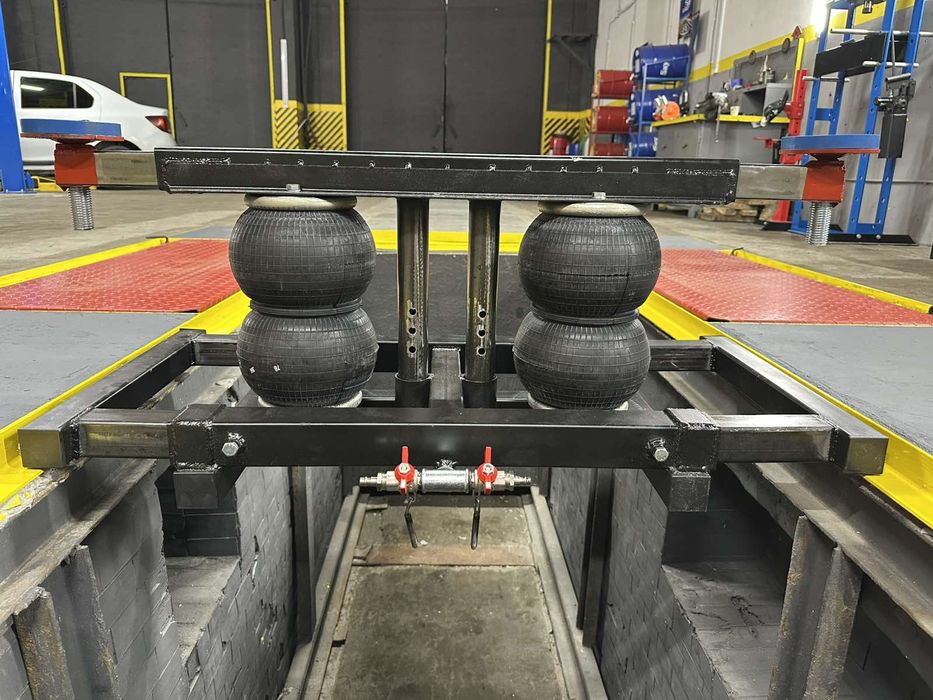 Роздвижна траверса на оглядову яму, підйомник на оглядову яму