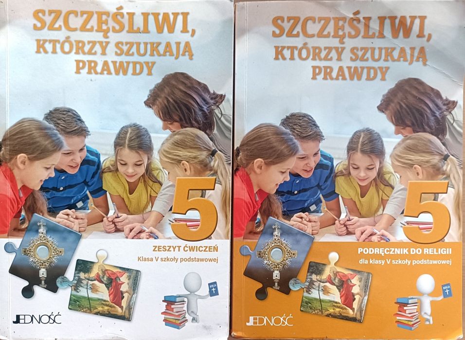 Podręcznik do religii klasa 5 i zeszyt ćwiczeń