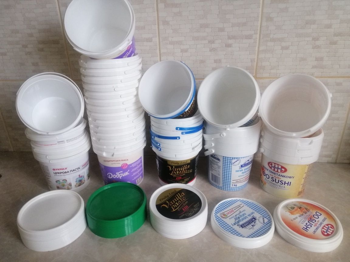 Продам харчові відра 1л