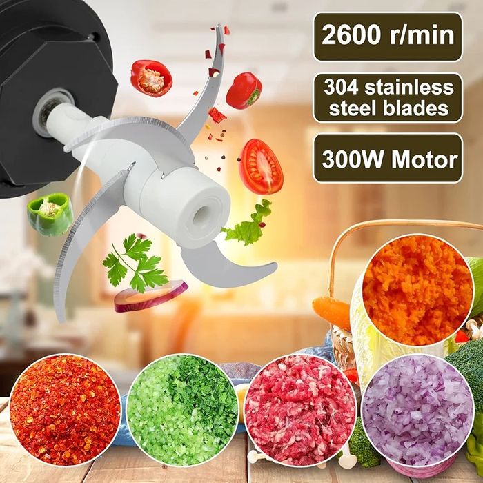 Bear blender 2L 300W Elektryczny Siekacz Do mięsa  Warzyw