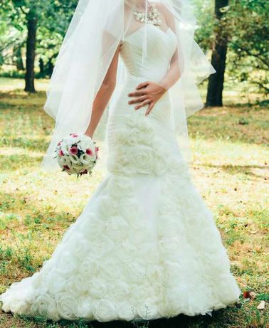 Продам свадебное платье необычайной красоты!