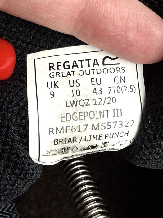 Кросівки чоловічі Regatta Edgepoin 42.5(27)