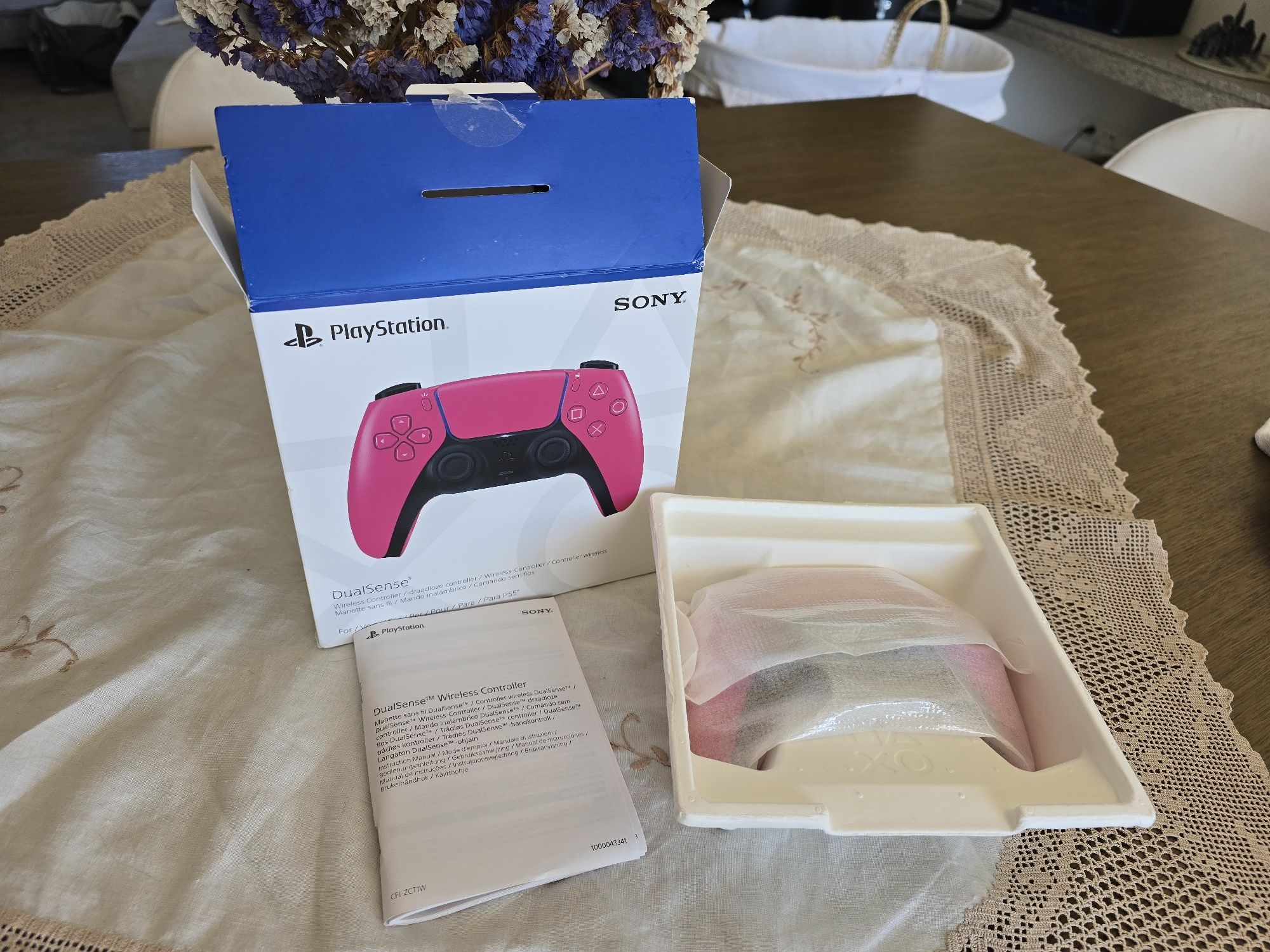 Comando de ps5 Dualsense Nova Pink NOVO