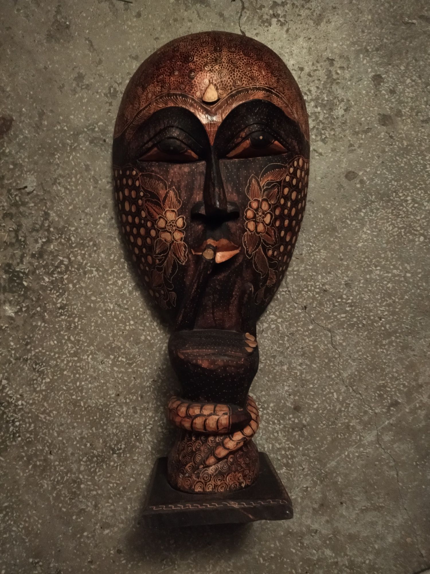 Maska figura afryka