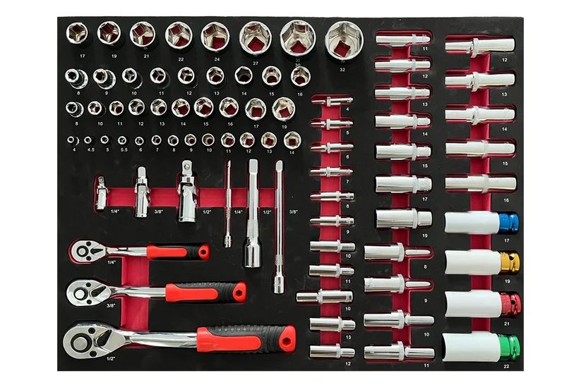 Wózek narzędziowy Wöhrstahl XXL 419 elementów