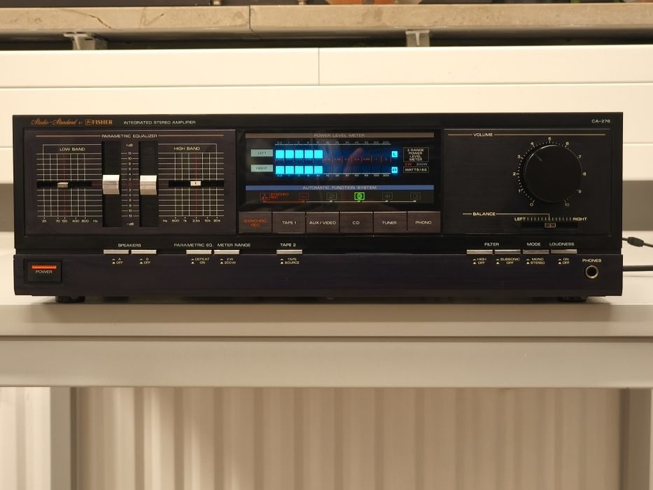 Топовий підсилювач Fisher CA-276 ! 2x150 Вт! 16 кг. Відмінний стан !