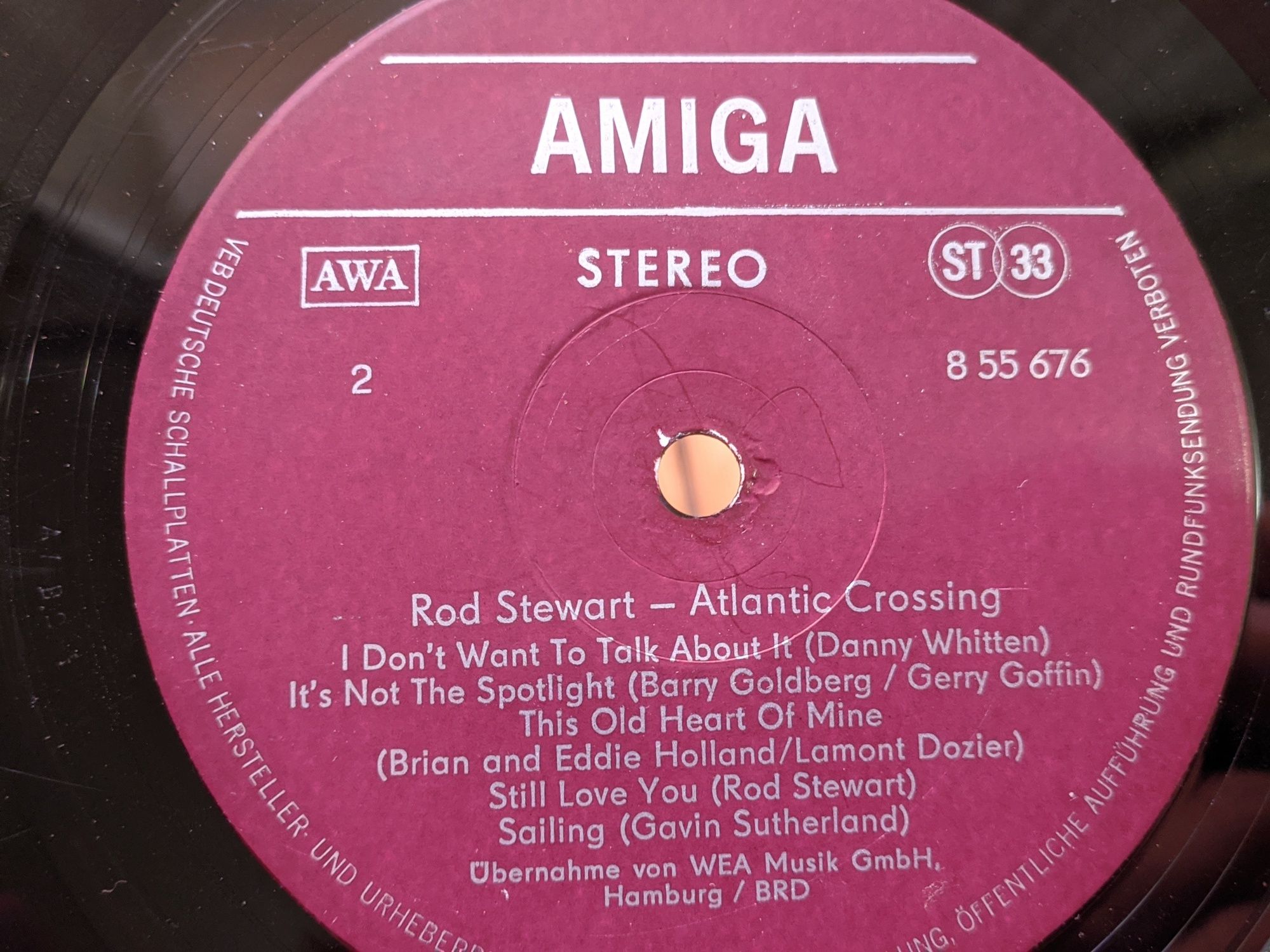 Rod Stewart - Atlantic Crossing вінілова платівка vinyl